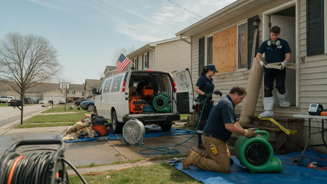 Water Damage Restoration in Mokena, IL near me